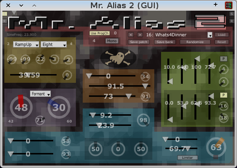 Mr.Alias 2, original GUI